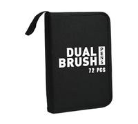 Jiangbered Compact Case for Colored Pencils and Watercolor Pencils, Ideal for The Workshop and Studio, 72 Hole