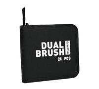 Jiangbered Compact Case for Colored Pencils and Watercolor Pencils, Ideal for The Workshop and Studio, 24 Hole