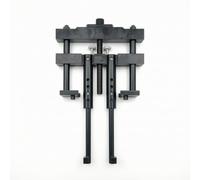 Jiangbered Cylinder Liner Puller Automotive Engine Sleeve Extractor Removal Tool Remover Heavy Duty Black Metal Frame Adjustable Clamping Blocks Hooked Fittings