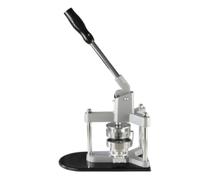 Jiangbered Making Press Button Maker Machine Pin Press Manual Press With Sturdy And Compact Desktop Footprint Threaded Interchange System And Anti Slip Grip