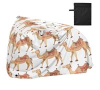 JiangGgen Bike Cover Waterproof Outdoor Storage,Cartoon Camel Bicycle Cover Rain Sun UV Wind Proof for Mountain Bike,Road Bike,Electric Bike
