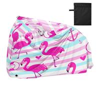 JiangGgen Bike Cover Waterproof Outdoor Storage,Cartoon Flamingo Bicycle Cover Rain Sun UV Wind Proof for Mountain Bike,Road Bike,Electric Bike