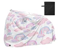 JiangGgen Bike Cover Waterproof Outdoor Storage,Watercolors Rainbows Bicycle Cover Rain Sun UV Wind Proof for Mountain Bike,Road Bike,Electric Bike