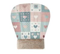 JiangGgen Cat Sleeping Bag for Indoor Cats,Checkered Hearts Cozy Soft Winter Cat Bed Comfortable Pet Snuggle Sack Warming Cave Bed for Cats and Small Dog