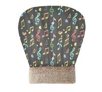 JiangGgen Cat Sleeping Bag for Indoor Cats,Musical Notes Pattern Cozy Soft Winter Cat Bed Comfortable Pet Snuggle Sack Warming Cave Bed for Cats and Small Dog