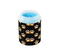 JiangGgen Dog Paw Cleaner Cup,Dog Paw Prints Pet Foot Cleaner with Detachable Brush Paw Washer for Small Medium Large Dogs and Cats