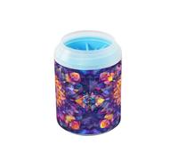 JiangGgen Dog Paw Cleaner Cup,Mandala Pet Foot Cleaner with Detachable Brush Paw Washer for Small Medium Large Dogs and Cats