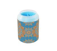 JiangGgen Dog Paw Cleaner Cup,Mandela Pet Foot Cleaner with Detachable Brush Paw Washer for Small Medium Large Dogs and Cats