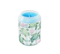 JiangGgen Dog Paw Cleaner Cup,Turtle Pet Foot Cleaner with Detachable Brush Paw Washer for Small Medium Large Dogs and Cats