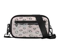 JiangGgen Leopard Butterfly Crossbody Bag,travel Purses Shoulder Handbags