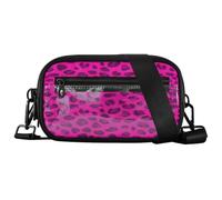 JiangGgen Leopard Print Crossbody Bag,travel Purses Shoulder Handbags