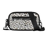 JiangGgen Leopard Print Crossbody Bag,travel Purses Shoulder Handbags