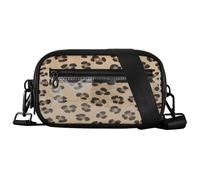JiangGgen Leopard Print Crossbody Bag,travel Purses Shoulder Handbags