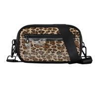 JiangGgen Leopard Print Crossbody Bag,travel Purses Shoulder Handbags