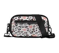 JiangGgen Leopard Print Crossbody Bag,travel Purses Shoulder Handbags