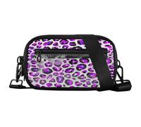JiangGgen Leopard Print Crossbody Bag,travel Purses Shoulder Handbags