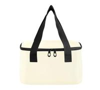 JiangGgen Milky White Lunch Box,Insulated Lunch Bag Lunch Tote Bag