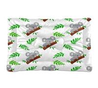 JiangGgen Washable Dog Bed,Cute Cartoon Koalas Anti-Slip Dog Crate Bed Pet Beds Sleeping Mat for Large, Medium, Small Pets 24x36in