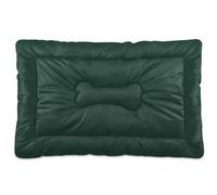 JiangGgen Washable Dog Bed,Hunter Green Anti-Slip Dog Crate Bed Pet Beds Sleeping Mat for Large, Medium, Small Pets 24x36in