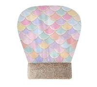 JiangGgen Zhirexin Cat Sleeping Bag for Indoor Cats,Colorful Scales Cozy Soft Winter Cat Bed Comfortable Pet Snuggle Sack Warming Cave Bed for Cats and Small Dog