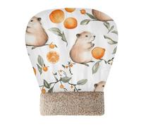 JiangGgen Zhirexin Cat Sleeping Bag for Indoor Cats,Cute Capybaras Cozy Soft Winter Cat Bed Comfortable Pet Snuggle Sack Warming Cave Bed for Cats and Small Dog