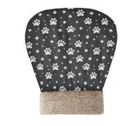 JiangGgen Zhirexin Cat Sleeping Bag for Indoor Cats,Paws and Stars Cozy Soft Winter Cat Bed Comfortable Pet Snuggle Sack Warming Cave Bed for Cats and Small Dog