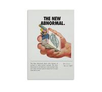 JIANGHA The Strokes The New Abnormal Canvas Poster Bedroom Decoration Landscape Office Valentine's Birthday Gift Unframe-style12x18inch(30x45cm)