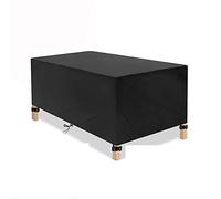 Jianghu Art Patio Furniture Set Covers Size 200 x 140 x 70 cm,420D Extra Heavy Duty Durable Patio Furniture Cover, Outdoor Table and Chair Set Cover Wind Dust Proof Anti-UV Patio Table Cover