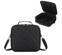 JiangJiangBao Carry Bag for VOPLLS Thinnest 2.24in Smart Mini Projector & Accessories, Storage Bag for NexiGos Nova Mini Portable Laser Projector, with Adjustable Shoulder Strap