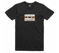 JIANGNANYAN ZX Spectrum 48k School Boy Pirate C90 Cassette Games Retro T Shirt Black