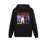JIANGPANGUANLAN Bananarama Retro Cruel Summer Music Men Hoodies Unisex Tee Black Pullover Sweatshirts XXL