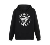 JIANGPANGUANLAN Howler Head Monkey Kentucky Bourbon Men Hoodies Unisex Tee Black Pullover Sweatshirts L