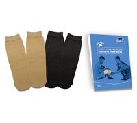 JianiMed Cotton Prosthetic Stump Socks - AK, 1 PLY, Light Compression, Soft, Thin, Amputee Socks, Taiwan Excellence, 4 PCS S/M/L