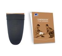 JianiMed Far-Infrared Prosthetic Stump Shrinkers - Above Knee, 35cm, Amputee Socks, Blood Circulation, Thermal Regulation, 20-30, Daily use, Taiwan Excellence 2XL
