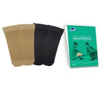 JianiMed Prosthetic Stump Socks - AK, 1 PLY, Light Compression, Moisture Control, Sensitive Skin, Amputee Socks, Daily use, Breathable, Taiwan Excellence, 4 PCS