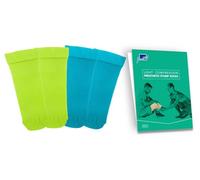 JianiMed Prosthetic Stump Socks - AK, 1 PLY, Light Compression, Moisture Control, Sensitive Skin, Amputee Socks, Daily use, Breathable, Taiwan Excellence, 4 PCS