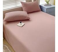 JIANINGHOME Cotton Flat Sheet 120x230cm Ultra-Soft Bed Sheet, Shrinkage & Fade Resistant