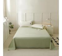 JIANINGHOME Cotton Flat Sheet 245x250cm,Comforts Cotton Flat Sheets King Size Breathable, Anti Wrinkle, Shrink and Fade Resistant Count Bed Sheets Bedding