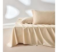 JIANINGHOME Cotton Flat Sheet 245x250cm,Ultra-Soft Bed Sheet, Shrinkage & Fade Resistant