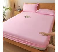 JIANINGHOME Fitted Bed Sheets 135x200,Fitted Sheet - Easy Care and Clean - Soft Material