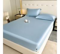 JIANINGHOME Fitted Sheet 180x200 Cotton Extra Deep Fitted Sheets - Easy Care