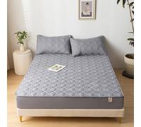 JIANINGHOME Fitted Sheet 50x75cm,Quilted Sheets with Durable Elastic Edges for Extra Deep Size Bed
