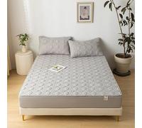 JIANINGHOME Fitted Sheet 50x75cm,Quilted Sheets with Durable Elastic Edges for Extra Deep Size Bed