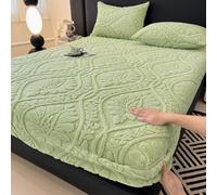 JIANINGHOME Flannel Sheets 120x200 Super Soft Cozy Comfy Flannel Bed Sheets, Suitable for Fall Winter and Spring
