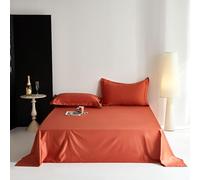 JIANINGHOME Flat Sheet 180x230cm,Comforts Cotton Flat Sheets King Size Breathable, Anti Wrinkle, Shrink and Fade Resistant Count Bed Sheets Bedding