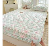 JIANINGHOME Mattress Protector 200x220,Quilted Sheets with Durable Elastic Edges for Extra Deep Size Bed
