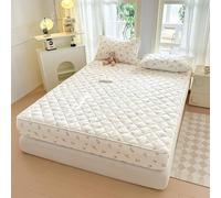 JIANINGHOME Mattress Protector 50x75cm,Quilted Sheets with Durable Elastic Edges for Extra Deep Size Bed
