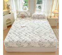 JIANINGHOME Mattress Protector 90x190,Quilted Sheets with Durable Elastic Edges for Extra Deep Size Bed