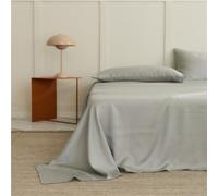 JIANINGHOME Satin Silk Bedding 160x230cm,Satin Bed Sheets,Super Soft