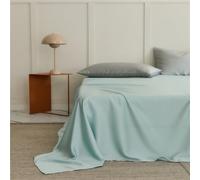 JIANINGHOME Satin Silk Bedding 160x230cm,Soft Satin Bed Sheets, Easy Care, Soft, Comfortable